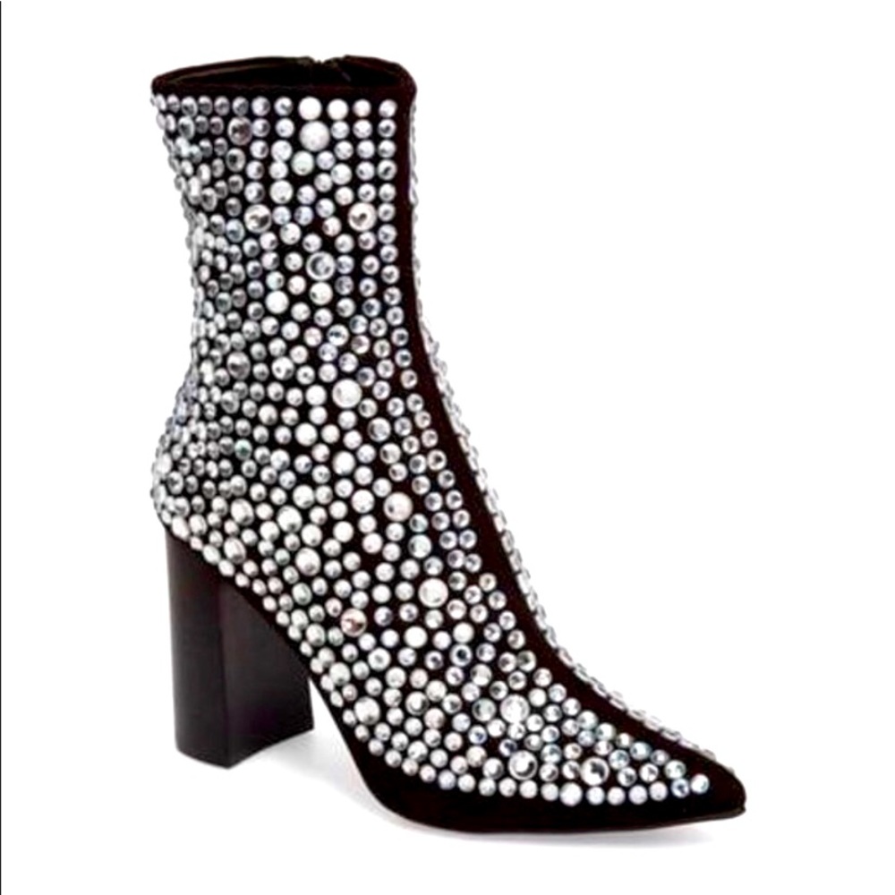 Jeffrey Campbell Siren Jeweled Boots
